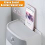 Лепяща пластмасова поставка органайзер за тоалетна хартия с чекмедже, снимка 5