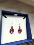  Оригинално  Сваровски в кутия обеци Swarovski, снимка 2