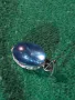КРАСИВ МЕДАЛЬОН със СИНО КРИСТАЛЧЕ 14456, снимка 9