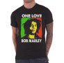 Мъжки и Дамски тениски BOB MARLEY ONE LOVE / БОБ МАРЛИ! Поръчай модел с ТВОЯ идея!, снимка 1 - Тениски - 44474267
