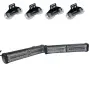 LED сигнална лампа маяк 165mm/45mm/45mm 12-24V оранжева няколко режима, снимка 3