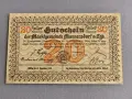Банкнота - Австрия - 20 хелера UNC | 1920г., снимка 2