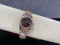 Дамски часовник Rolex Lady-Datejust Chocolate с автоматичен механизъм, снимка 5