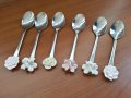  лъжички  с порцелан , снимка 3