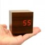 Електронен постоянно светещ часовник дигитален термометър на ток стая, снимка 4