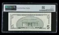 ,,SCARCE USA 🇺🇸 $ 5 DOLLARS 2003 STAR.PMG66, снимка 2