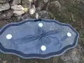Стъклена малка масичка, снимка 2