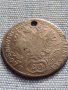 Сребърна монета 20 кройцера 1809г. Франц втори Прага Австрия 14925, снимка 6