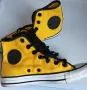 Високи жълти кецове Converse, снимка 4