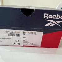 Зелени, оригинални детски маратонки Reebok номер 21,5, снимка 3 - Детски маратонки - 38322287