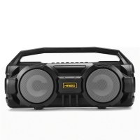 Мощно двойно караоке  KIMISO KM-S1 с микрофон, Блутут, MP3, 10W RMS, снимка 1 - Тонколони - 38222240