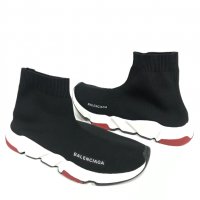 Мъжки обувки Balenciaga /Speed Black/White/Red !!!, снимка 4 - Спортни обувки - 32194706