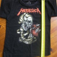Детски метал фанелки Metallica и AC/DC, снимка 4 - Детски Блузи и туники - 40476238