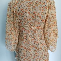 Ефектна блуза тип туника във флорален принт , снимка 6 - Туники - 36824176