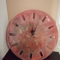 Стенен часовник от епоксидна смола