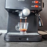 Кафемашина Ayco-Aem 1528 перфектно еспресо кафе крема цедка Айко, снимка 3 - Кафемашини - 44459642