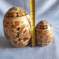 Порцеланови яйца-2 броя, снимка 6 - Други ценни предмети - 37016051