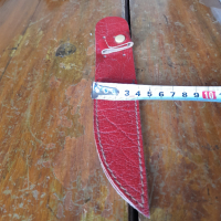 Стара кожена кания за нож #14, снимка 3 - Други ценни предмети - 44744574