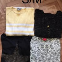 Зимен дамски пуловер С/М, снимка 1 - Блузи с дълъг ръкав и пуловери - 38140557