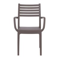 Стол трапезен градински OLIMPIA ARM Бежав, снимка 2 - Столове - 44277261