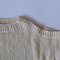 Дамски пуловер с отворено рамо Amisu , снимка 4 - Блузи с дълъг ръкав и пуловери - 30875093
