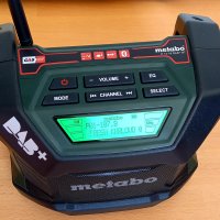 Радио Metabo R12-18 DAB+ BT, снимка 3 - Други инструменти - 31574419