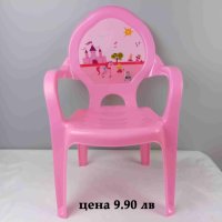 Детско пластмасово столче с картинка, снимка 3 - Други - 44146994