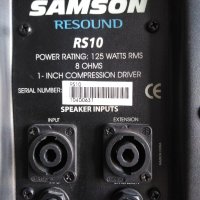 Samson-resound rs10, снимка 9 - Тонколони - 42877028