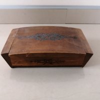 Дървена кутия 19.5 х 11 h 5 см. , снимка 1 - Други стоки за дома - 42221190