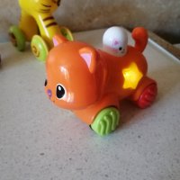 Сет от 3 детски играчки - котета на колелца (пластмаса) . Комплект - 18 лв , снимка 2 - Коли, камиони, мотори, писти - 32014354
