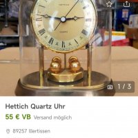 Hettich quartz - W. Germany , снимка 16 - Антикварни и старинни предмети - 39600521