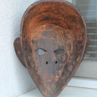 Стара дървена ритуална маска , снимка 7 - Антикварни и старинни предмети - 33894671