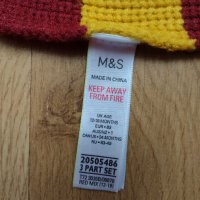 Harry Potter - комплект шапка, шал и ръкавици на марката Marks & Spencer, снимка 4 - Комплекти за бебе - 42671870