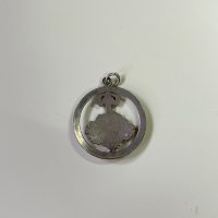 Посребрен медальон/ висулка №1638, снимка 3 - Антикварни и старинни предмети - 35276288