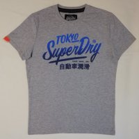 Superdry оригинална тениска S памучна фланелка, снимка 1 - Тениски - 30467195