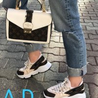 Дамски спортни обувки и чанта Louis Vuitton код 141, снимка 1 - Дамски ежедневни обувки - 29130385