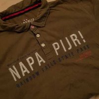 Оригинални Тениски  Polo NAPAPIJRI & THE NORTH FACE 'NEVER STOP EXPLORING', снимка 3 - Тениски - 29672200