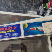 Стара играчка ракета apollo-x space rocket, снимка 11 - Колекции - 40279535
