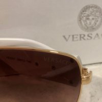 Versace 2021 унисекс слънчеви очила с кожа дамски,мъжки слънчеви очила, снимка 12 - Слънчеви и диоптрични очила - 32200331