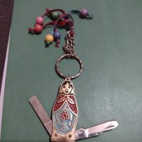 Красив ключодържател сувенир метална матрьошка цветен емайл - 5165, снимка 4 - Други - 31205770