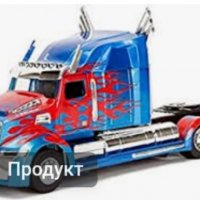 Метален камион трансформър Transformers Optimus Prime, снимка 2 - Коли, камиони, мотори, писти - 38893588