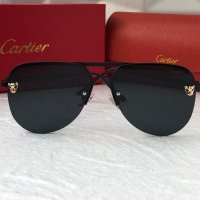 Cartier 2023 мъжки слънчеви очила авиатор унисекс дамски слънчеви очила , снимка 5 - Слънчеви и диоптрични очила - 42756966
