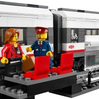 Употребявано LEGO City Train Скоростен пътнически влак 60051, снимка 6 - Конструктори - 42925174