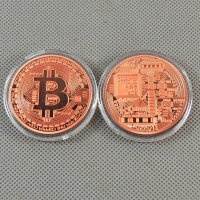 Биткойн монета / Bitcoin ( BTC ) - Cooper, снимка 3 - Нумизматика и бонистика - 31223256