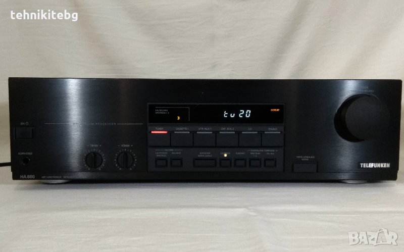 ⭐⭐⭐ TELEFUNKEN HA-880 ⭐⭐⭐  Хубав и мощен немски усилвател , 2 х 90 вата, снимка 1
