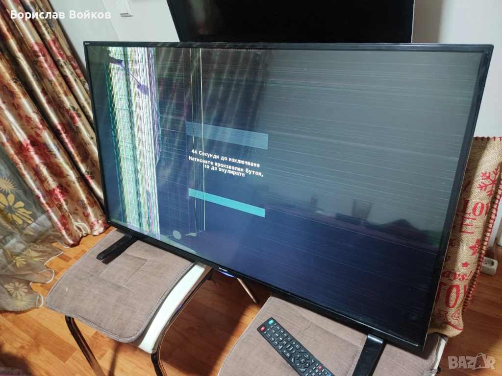 Sharp led tv 43 инча със дистанционно , снимка 1