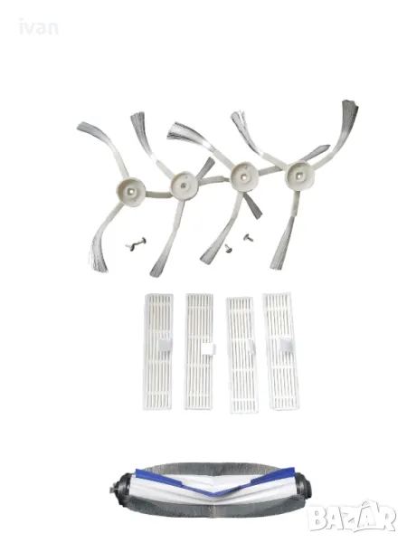 комплект 9 части, съвместими с прахосмукачка Rowenta Tefal Explorer Serie 60 , снимка 1