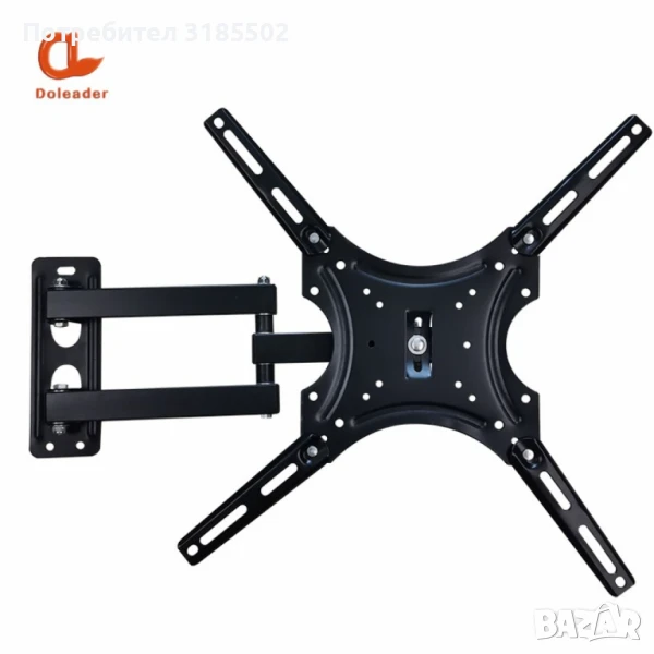 Стойка за телевизор с чупещо се рамо от 14" до 55" инча HDL -117 /Универсална стойка за LCD TV HDL-1, снимка 1