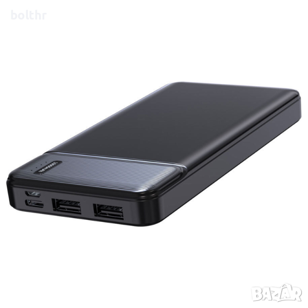 Преносима външна батерия Diva PB-103, 10000 mAh, Черна, снимка 1