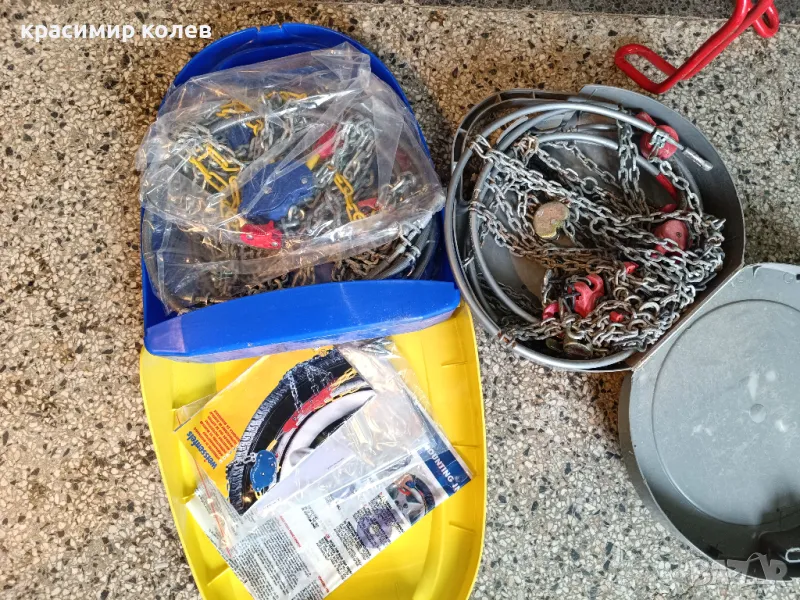 4 броя немски вериги за сняг, снимка 1